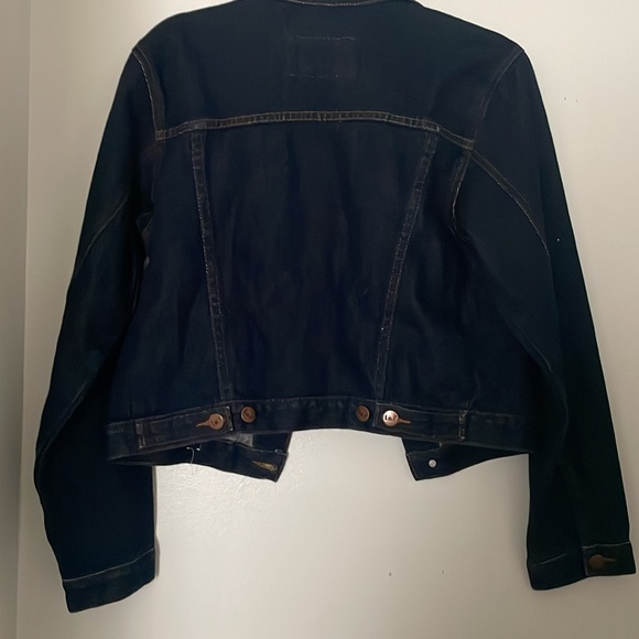 L e I Blue Jean Jacket M - Picture 4 of 4